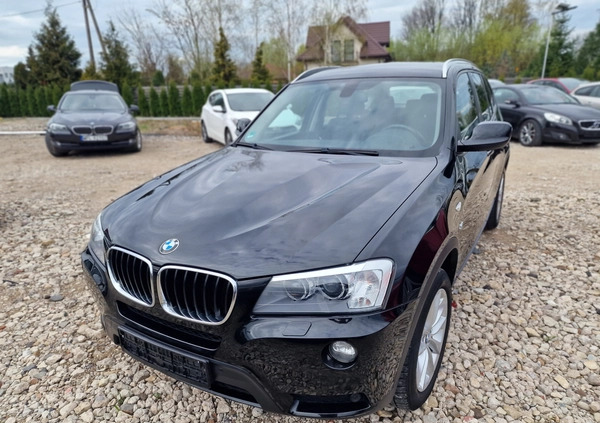 BMW X3 cena 56200 przebieg: 202000, rok produkcji 2013 z Przemyśl małe 631